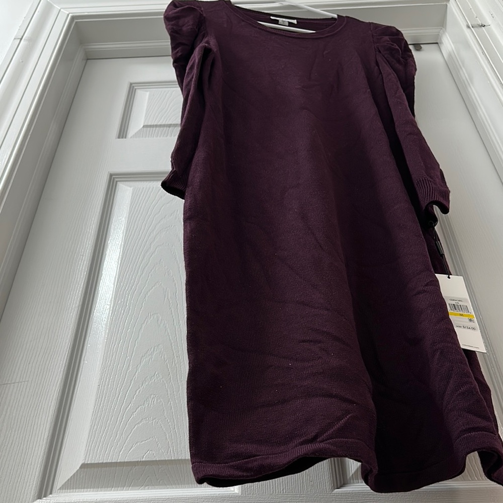 Calvin Klein Purple Women's sweater dress.